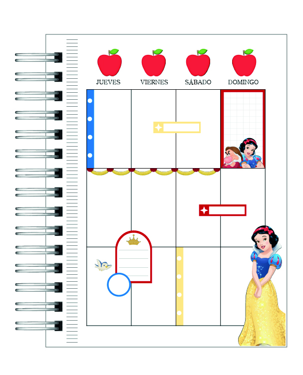 Agenda Princesas Disney 2026 8