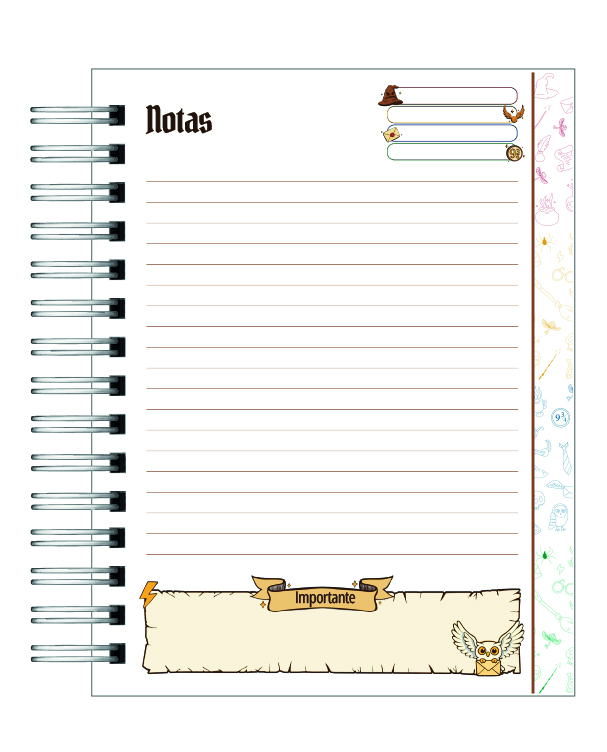 Agenda Harry Potter 2026 6