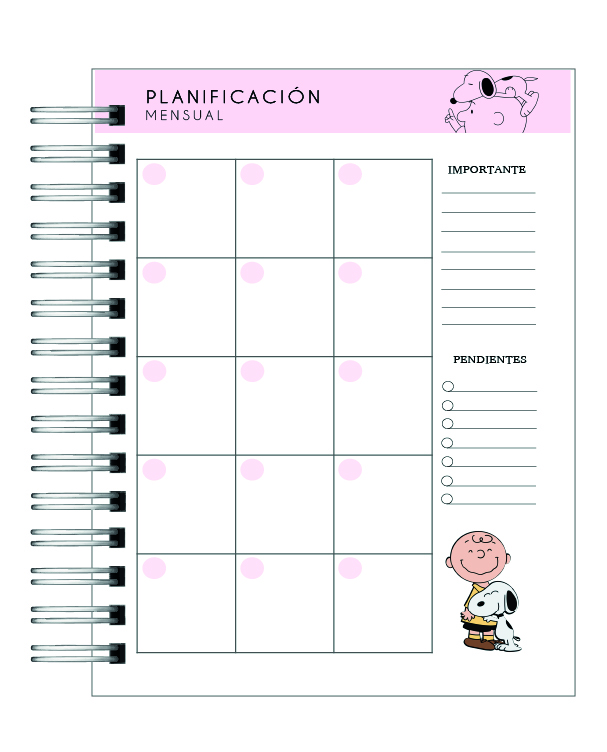 Agenda Snoopy 2026 11