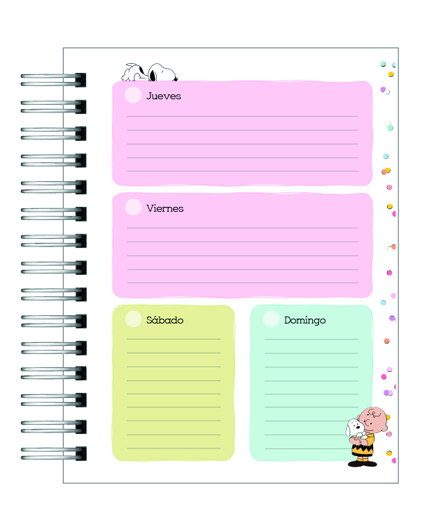 Agenda Snoopy 2026 13