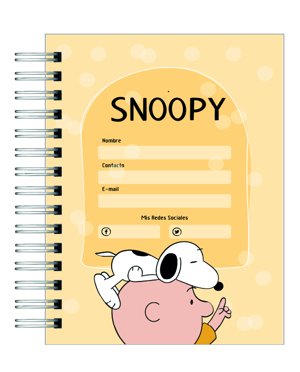 Agenda Snoopy 2026 2