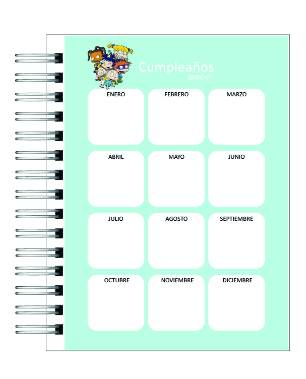 Agenda Rugrats 2026 5