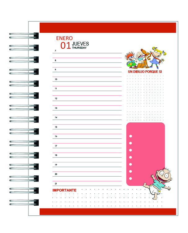 Agenda Rugrats 2026 8