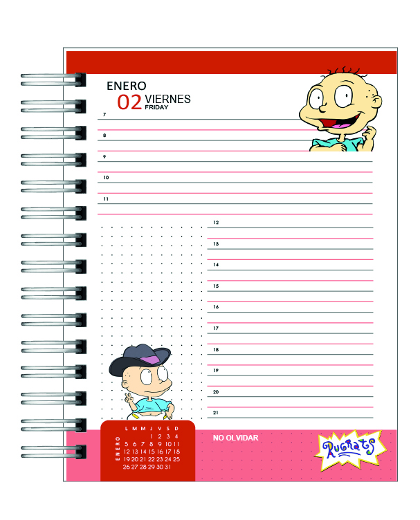 Agenda Rugrats 2026 9