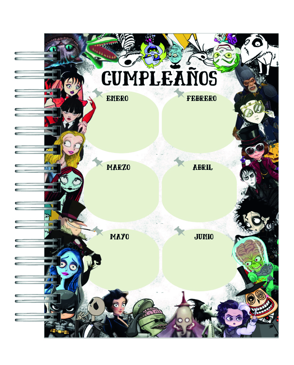 Agenda Tim Burton 2026 4