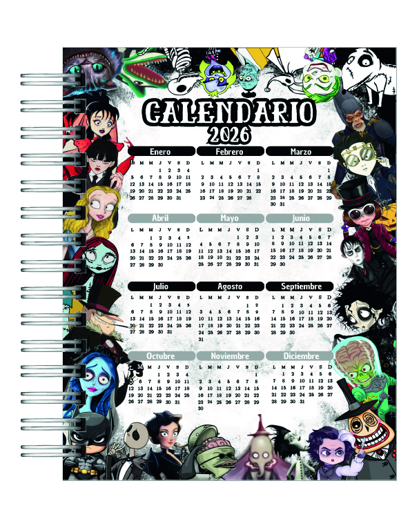 Agenda Tim Burton 2026 3