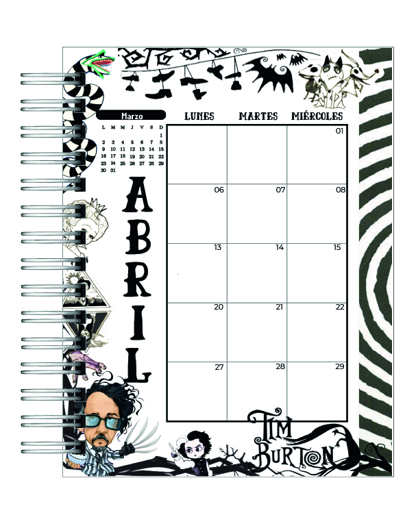Agenda Tim Burton 2026 12