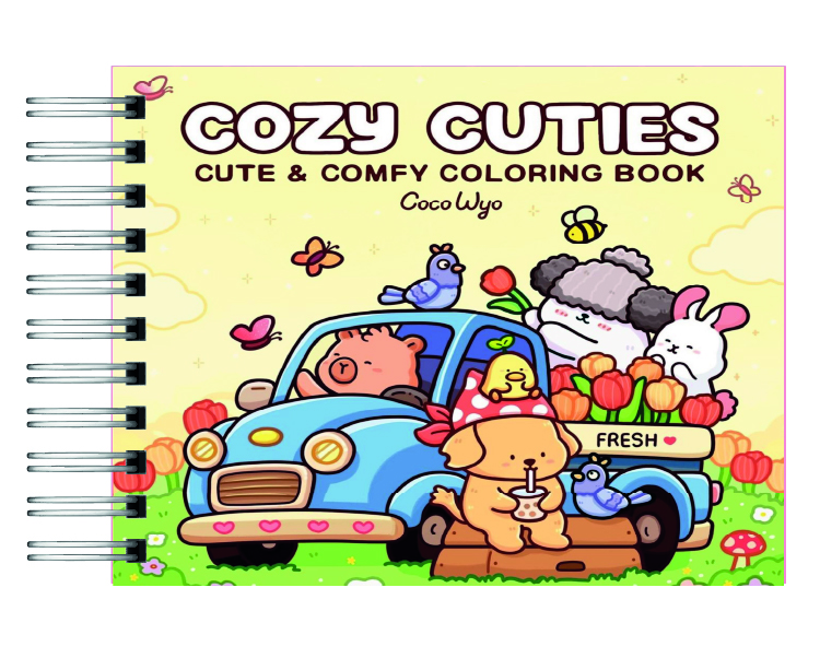 Libro para colorear Cozie Cuties 1
