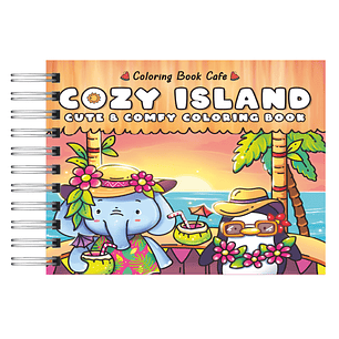 Libro para colorear Cozie Island