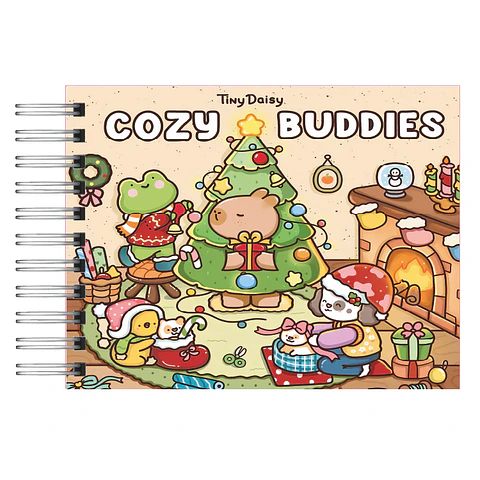 Libro para Colorear Cozy Buddies