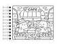 Libro para colorear Cozie Spooky - Miniatura 3