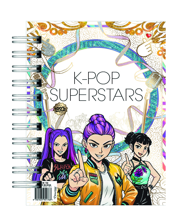 Libro para Colorear KPOP Demon Hunter 1