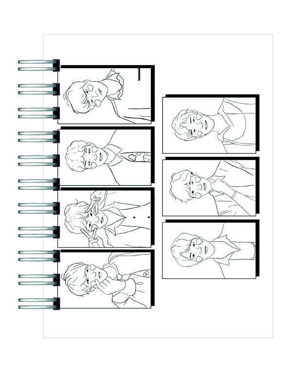 Libro para Colorear KPOP Demon Hunter 4