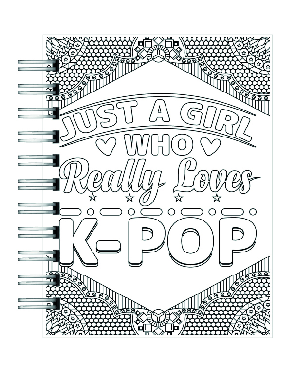 Libro para Colorear KPOP Demon Hunter 5