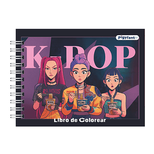 Libro para Colorear KPOP Demon Hunter