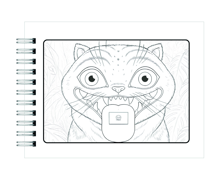 Libro para Colorear KPOP Demon Hunter 3