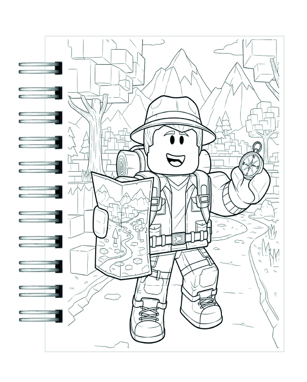 Libro para Colorear Roblox 4
