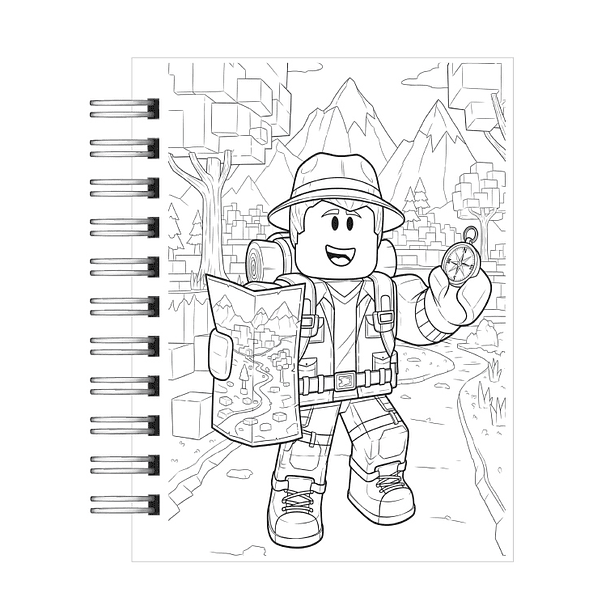 Libro para Colorear Roblox 4
