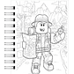Libro para Colorear Roblox - Miniatura 4