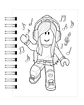 Libro para Colorear Roblox - Miniatura 7