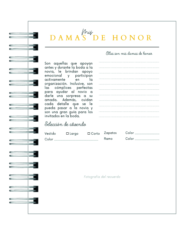 Planificador de Mi Boda 9