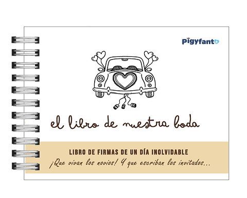 Libro de firmas Matrimonio