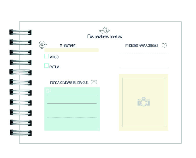 Libro de firmas Matrimonio 9