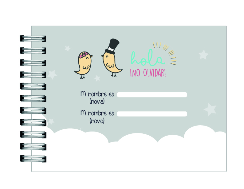 Libro de firmas Matrimonio 4