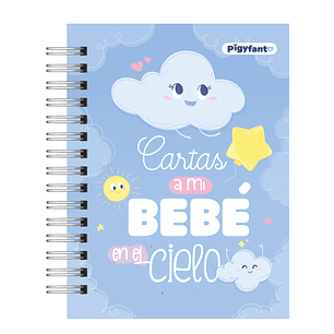 Libreta Cartas a mi bebé en el cielo