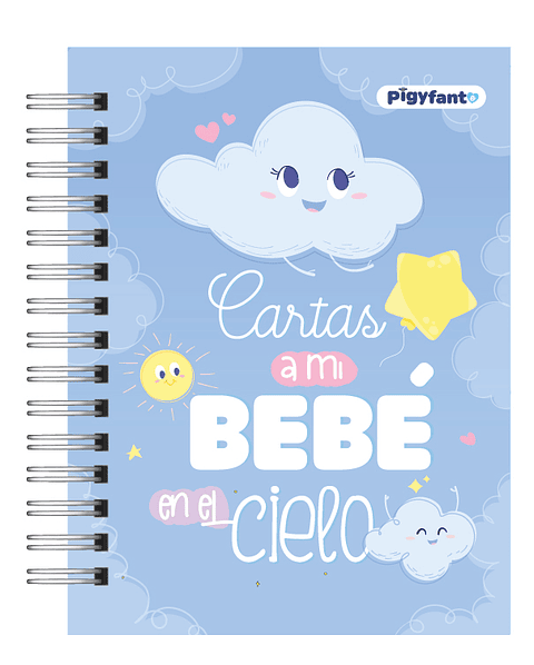 Libreta Cartas a mi bebé en el cielo