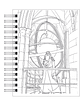 Libro para colorear Harry Potter Lugares y personajes mágicos - Miniatura 5