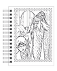 Libro para colorear Harry Potter Y Las Criaturas Mágicas - Miniatura 5