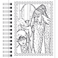 Libro para colorear Harry Potter Y Las Criaturas Mágicas - Miniatura 5