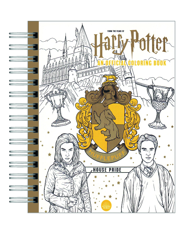 Libro para colorear Harry Potter El Orgullo De La Casa Hufflepuff 1