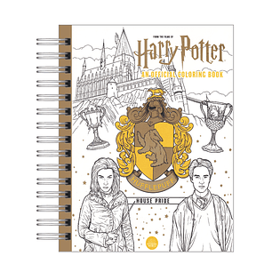 Libro para colorear Harry Potter El Orgullo De La Casa Hufflepuff