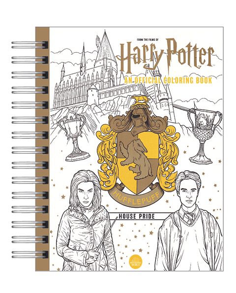 Libro para colorear Harry Potter El Orgullo De La Casa Hufflepuff