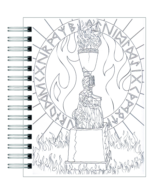 Libro para colorear Harry Potter El Orgullo De La Casa Hufflepuff 5