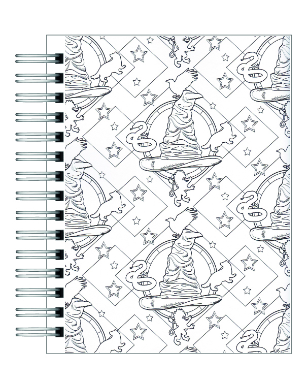 Libro para colorear Harry Potter El Orgullo De La Casa Hufflepuff 4