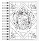 Libro para colorear Harry Potter Orgullo de la Casa Ravenclaw - Miniatura 4