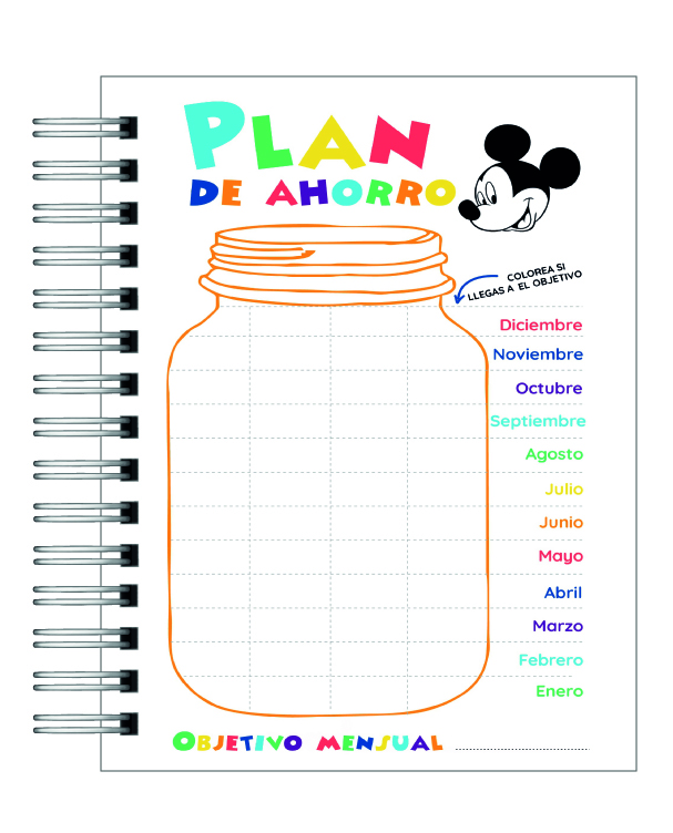 Agenda Mickey  2026 8