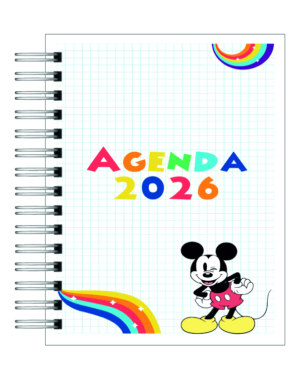 Agenda Mickey  2026 2