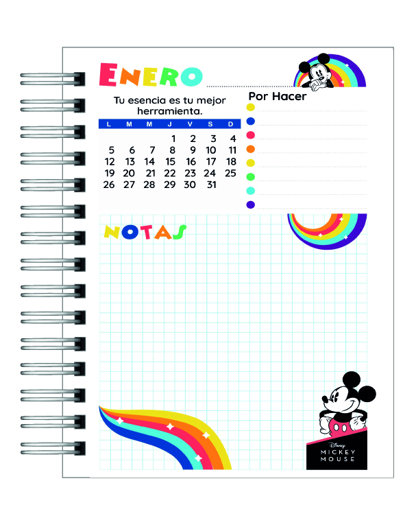 Agenda Mickey  2026 10