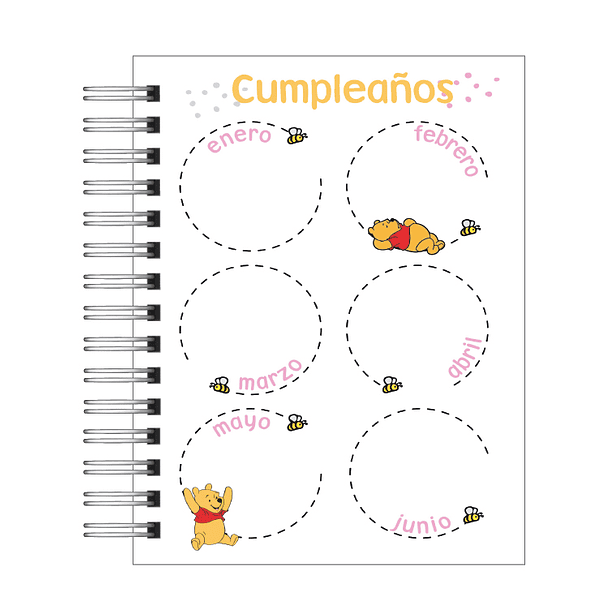 Agenda Winnie the Pooh 2026 5