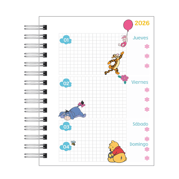 Agenda Winnie the Pooh 2026 9