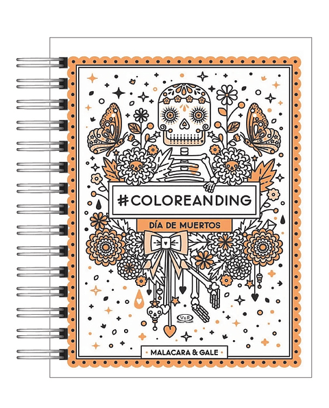 Coloreando Día de los Muertos