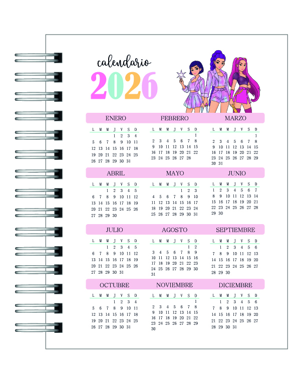 Planner Kpop Demon  3