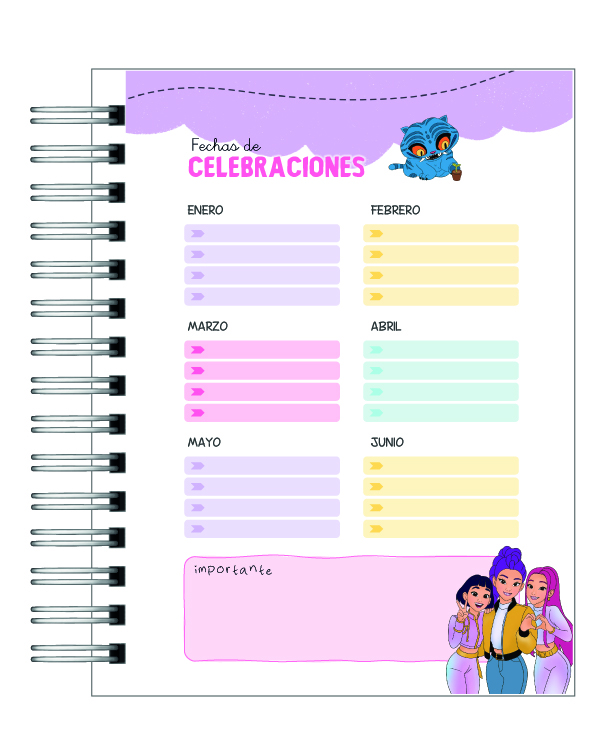 Planner Kpop Demon  4