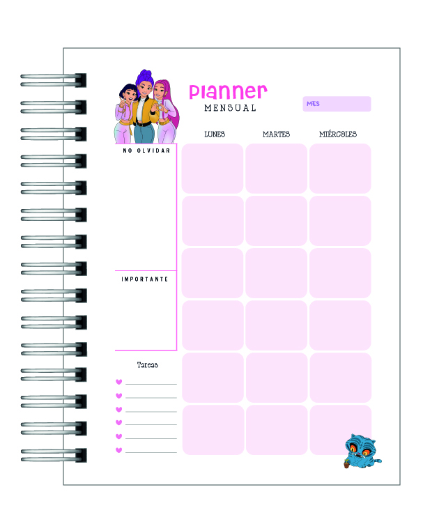 Planner Kpop Demon  7