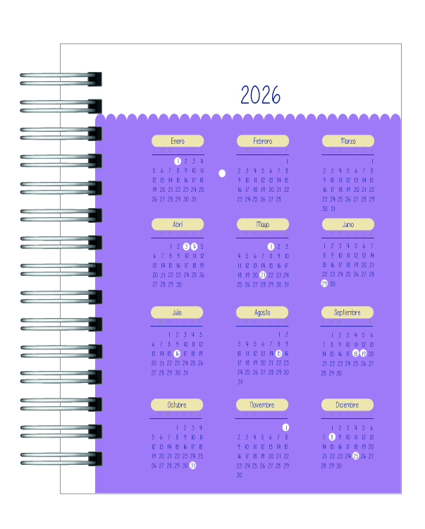 Agenda Nutricionista 2026 4