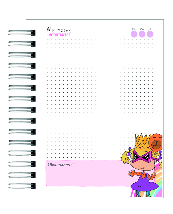 Agenda Angélica Pickles 